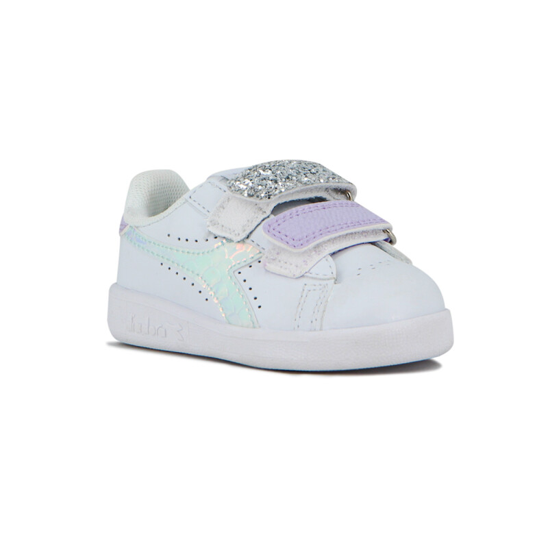 Diadora Knock On Lifestyle Niños Blanco-lila Blanco-lila