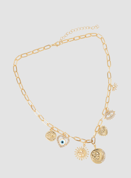 Collar varios Oro fuerte