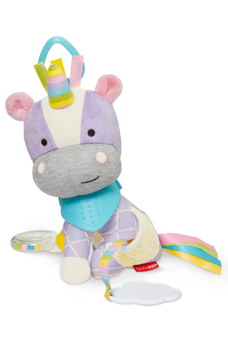 Peluche colgante multisensorial, diseño unicornio Peluche colgante multisensorial, diseño unicornio