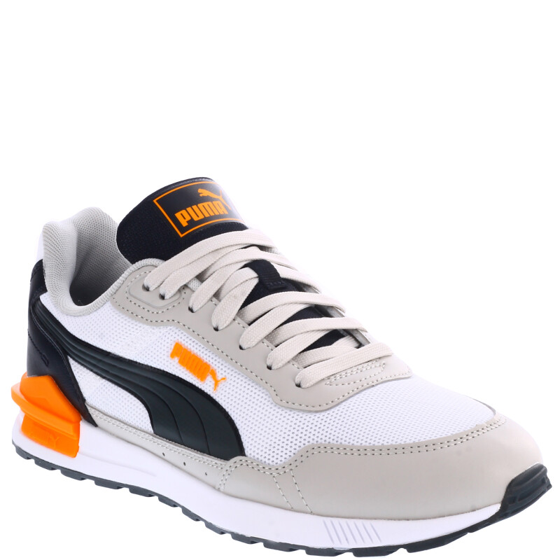 Championes de Hombre Puma Graviton Mega Blanco - Gris - Negro