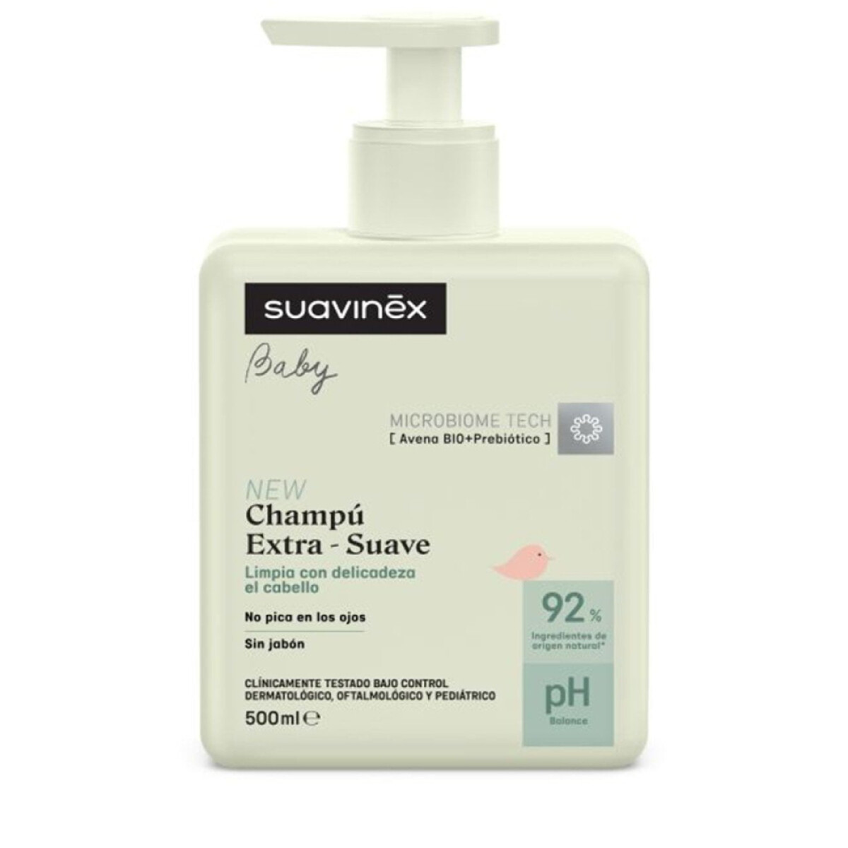 Shampoo Suavinex Espumoso 500ml 