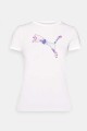 BUZO PUMA MC GRAPHICS FLORAL CAT LOGO TEE Blanco