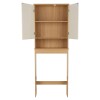 ORGANIZADOR BCO/BEIGE P/BAÑO 179X23X62CM Unica