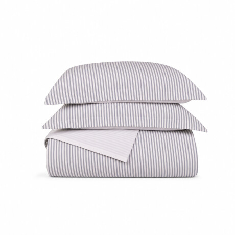 SET FUNDA NÓRDICA 2 PLAZAS ALGODON HILO TEÑIDO