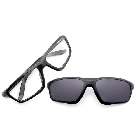 Armazón Chilli Beans Paulista más intercambiables de sol Negro Matte