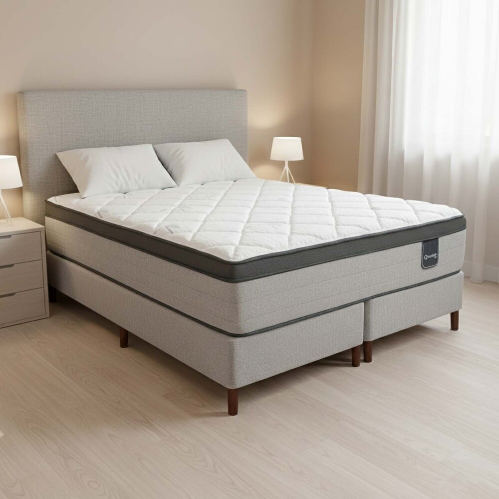 SOMMIER DE RESORTES VELVET A KING