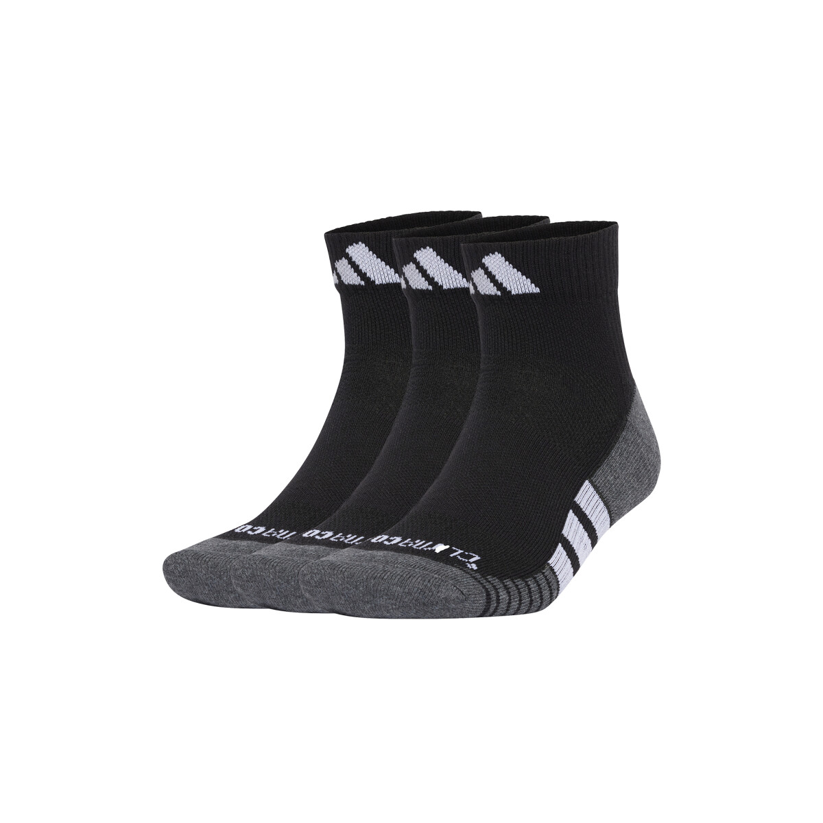 MEDIAS adidas PERFORMANCE CLIMACOOL CUSHIONED - Black 