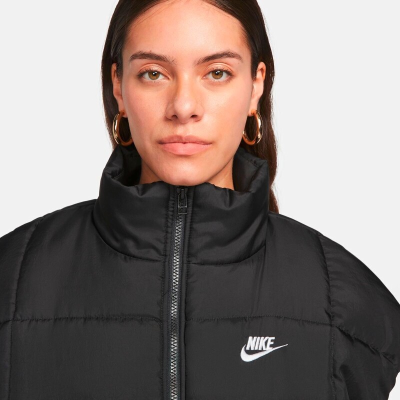 Abrigo Nike Sportswear Therma Classic de Mujer Negro