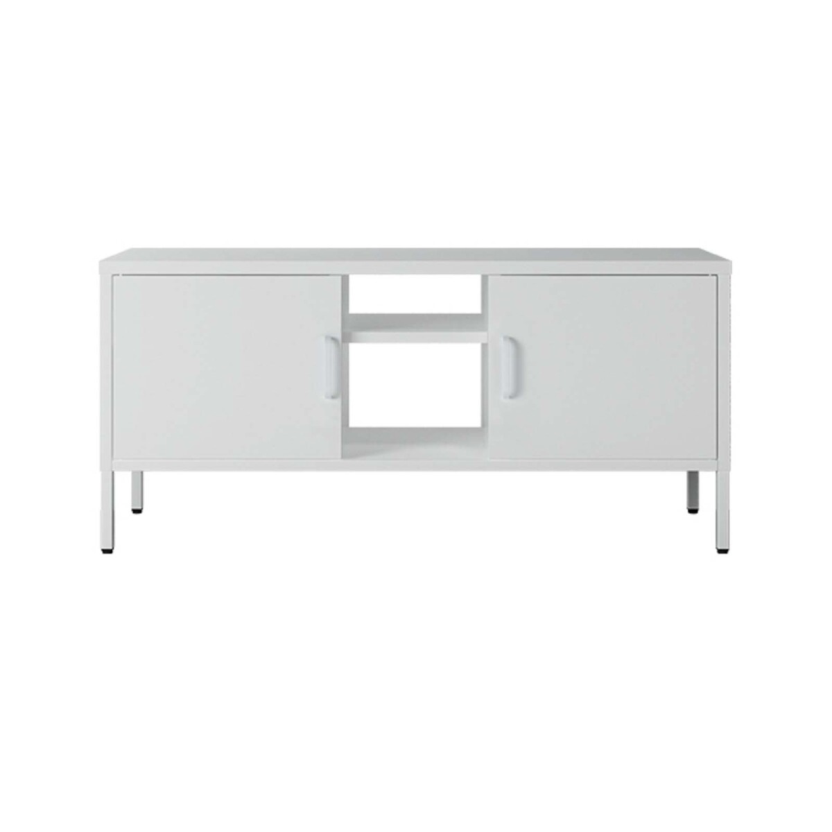 RACK PARA TV - METAL BLANCO OLIVIA 