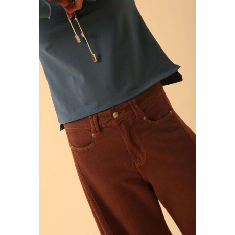 Jean Wide XL Chocolate