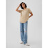 FRCH SS ORGANIC VINTAGE TEE LOGO KHAKI