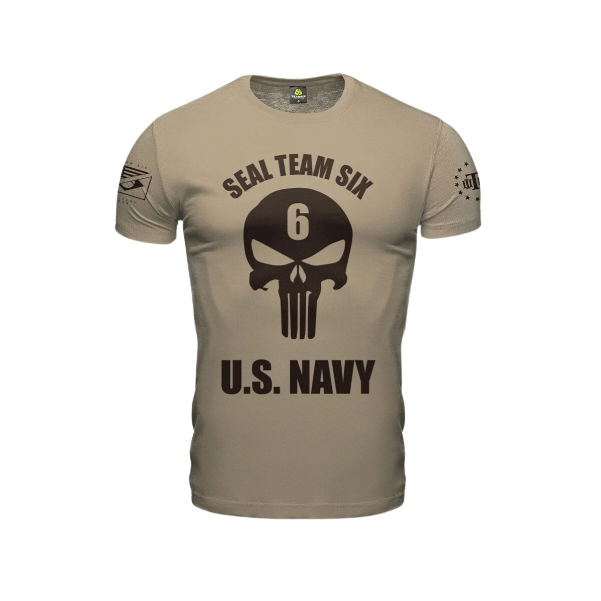 Remera manga corta Punisher Seal Navy - Caqui 
