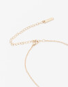 Collares Cortos Strass Collar Corto Cubic Zirconia De La Línea New Delicates. - Dorado