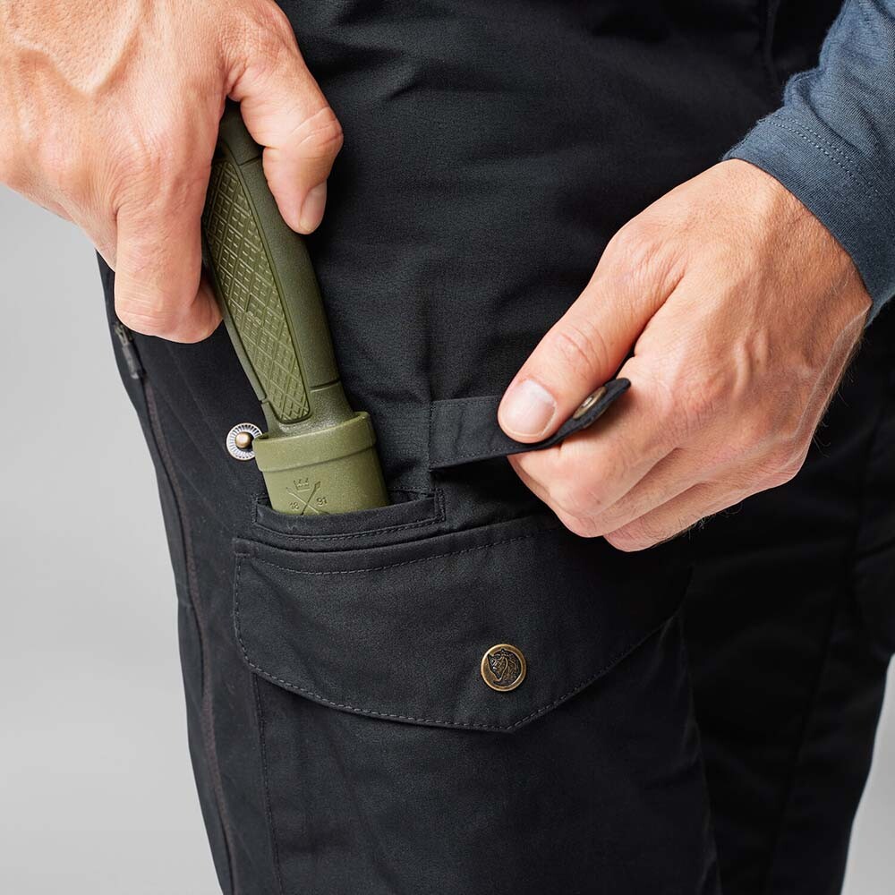 Pantalón Fjallraven Vidda Pro Ventilated Trs M Hombre Deep Forest-Black