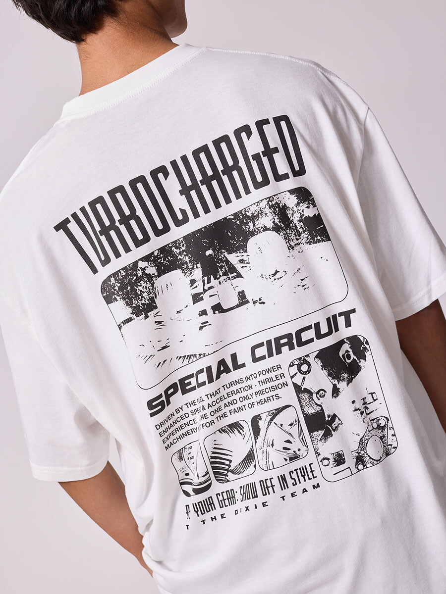 T-SHIRT BETUN DIXIE - Crudo 