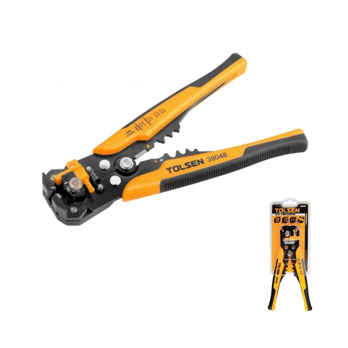 Alicate Pelacable 8" 200mn Automatico Tolsen 