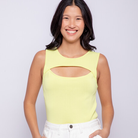 TOP SHERRI Lima Pastel