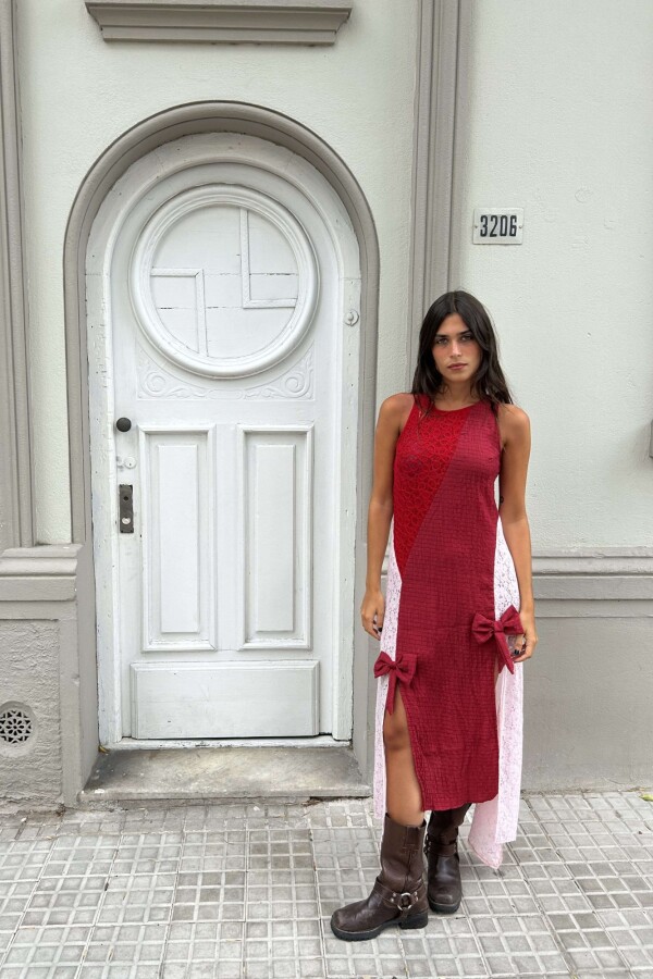 Vestido Moños Rouge