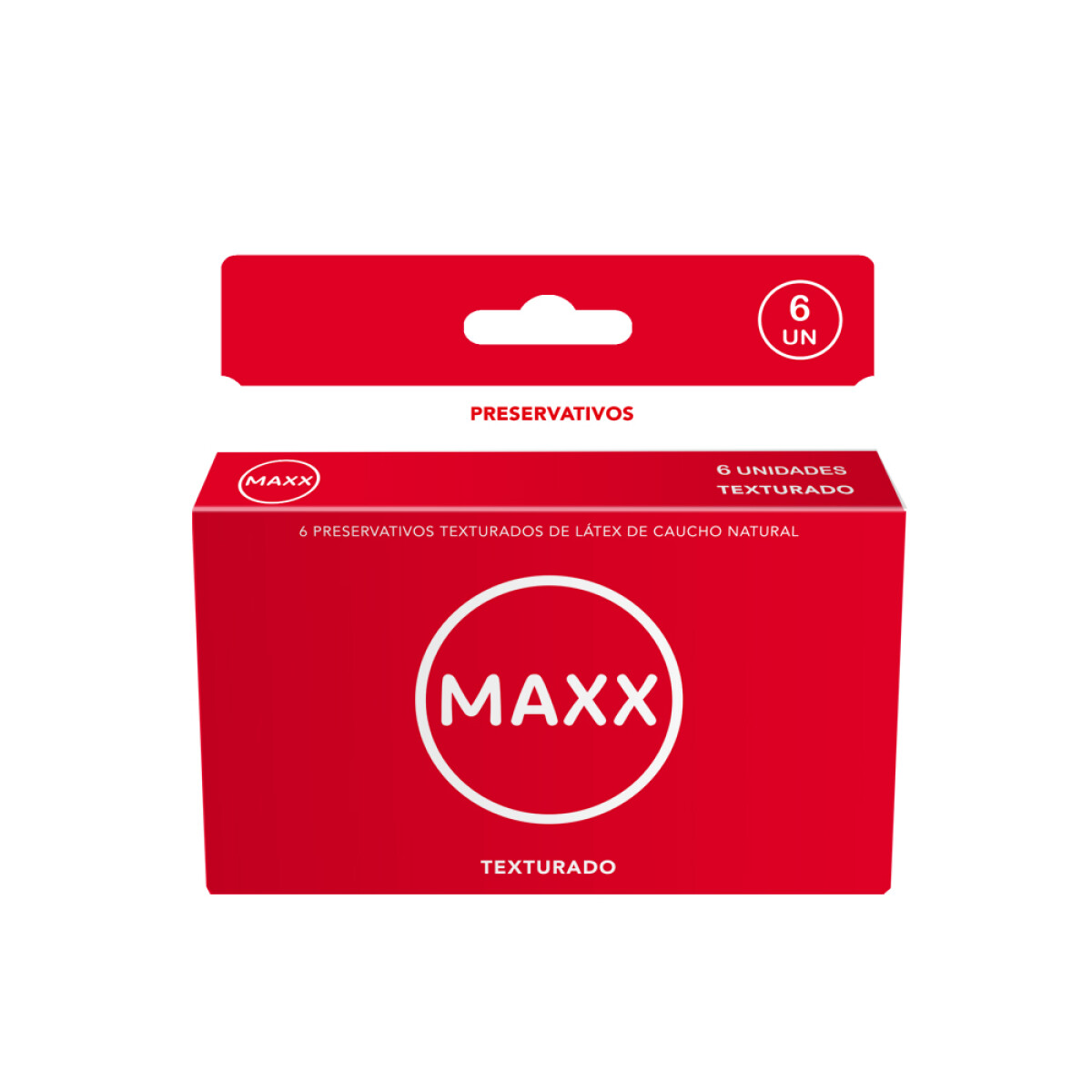 Maxx preservativos x6 - Texturado 