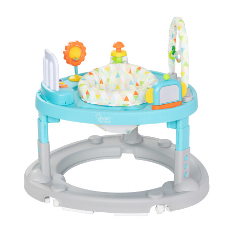 Andador de actividades Baby Trend 4 en 1 WK03F23DM Celeste/Gris