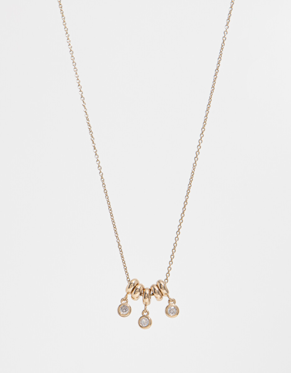 Collar Con Dije De Cubic Zirconia 