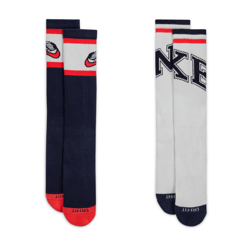 Medias Nike Everyday Plus 2-Pack Unisex Azul