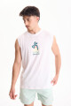 Remera Tropical Blanco