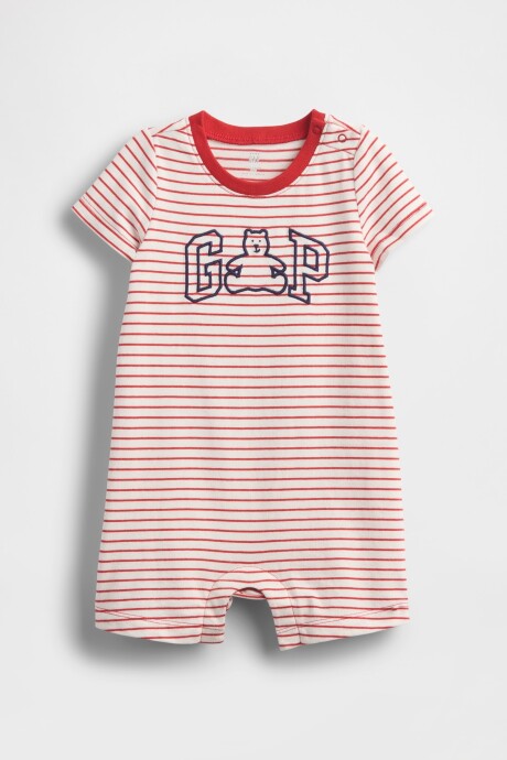 Enterito Logo Gap Bebé Red Stripes