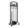 SET ATIZADORES PARA ESTUFA CON SOPORTE SET ATIZADORES PARA ESTUFA CON SOPORTE