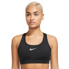 Top Nike Swoosh Medium Support de Mujer - DX6821-010 Negro