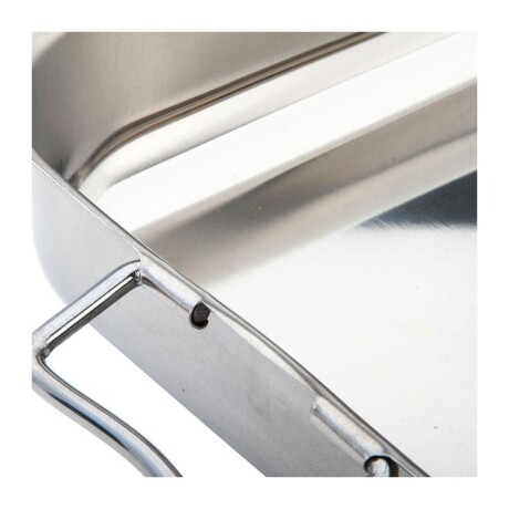 Asadera inox. a/ móvil 35x26x5.3 cm Asadera inox. a/ móvil 35x26x5.3 cm