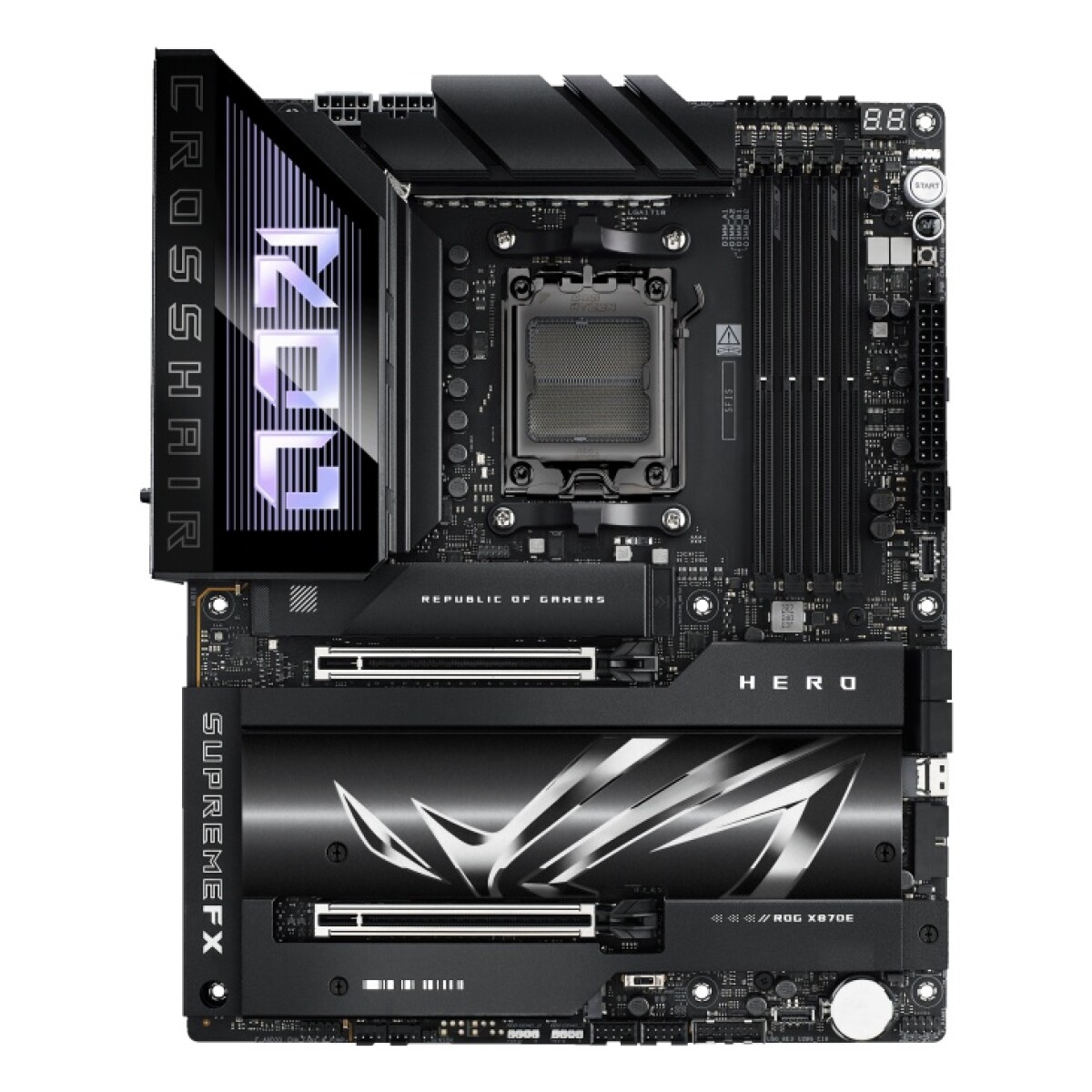 Mother Asus Rog Crosshair X870E Hero AM5 