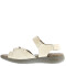 Sandalia de Mujer Freeway Casual c/Velcro Marrón Fósil - Beige Natural