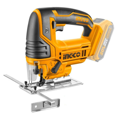 Sierra Caladora a Batería 20V + 5 Cuchillas Ingco CJSLI8501 Amarillo