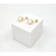 10 mm Caravanas En Oro 18K Y Perlas De Cultivo 10 mm Caravanas En Oro 18K Y Perlas De Cultivo
