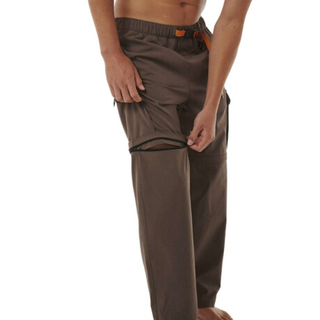 Pantalon Rip Curl Search Zip Off Marrón