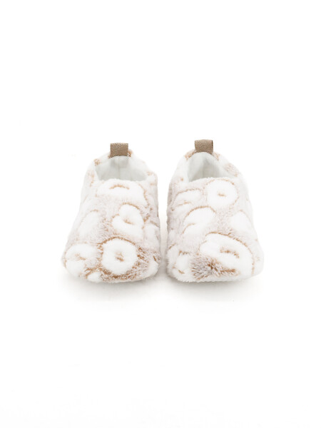 PANTUFLA DELFI BEIGE (V)