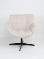 Butaca Con Base Giratoria Adele Beige