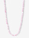 Collares Largos Color Collar Largo Cubitos Glass - Rosa Claro