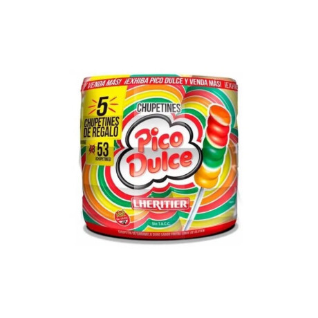 Chupetin Pico Dulce x 48 + 5 Chupetin Pico Dulce x 48 + 5