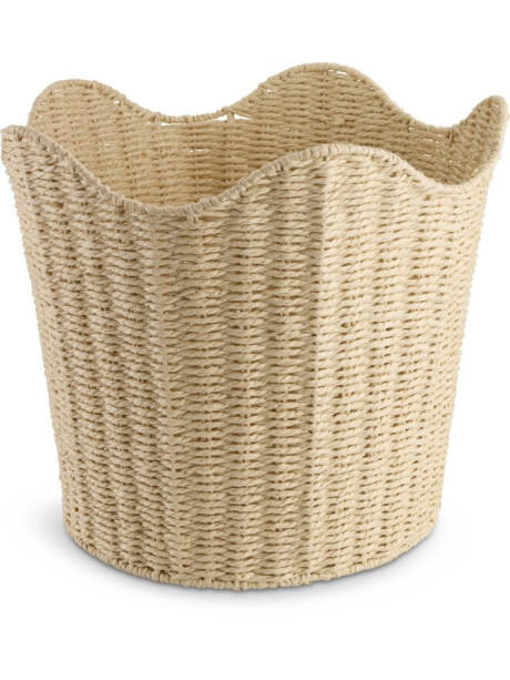 Cesta BREKKE Ø41xH35cm blanco Cesta BREKKE Ø41xH35cm blanco