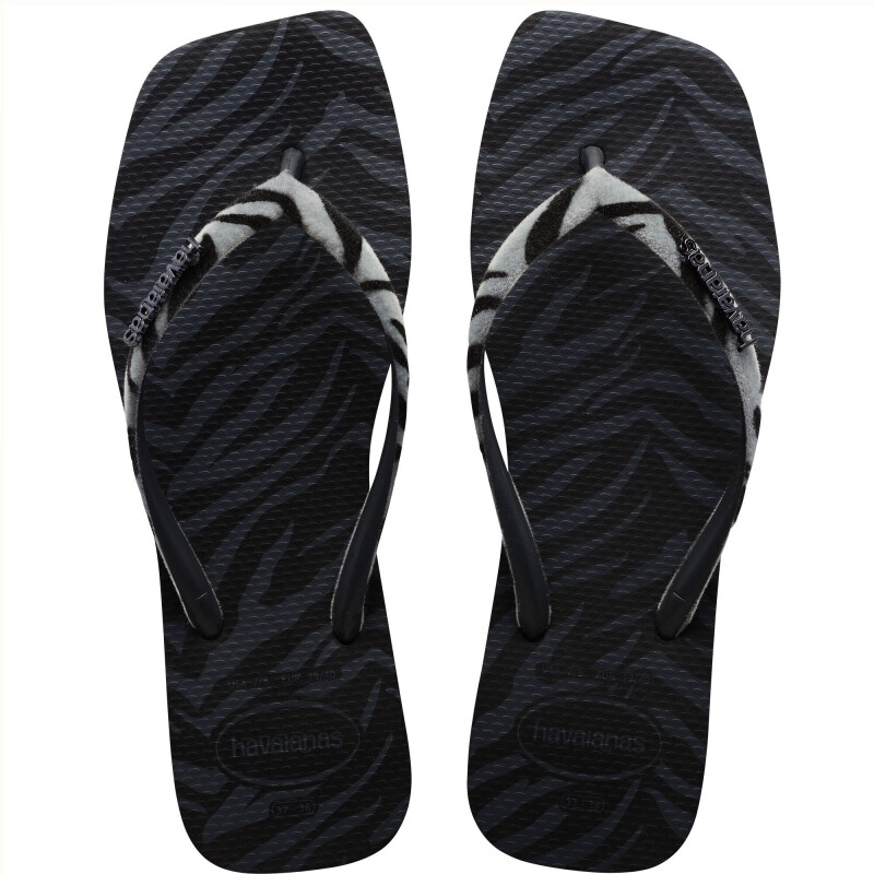 Sandalias de Mujer Havaianas Slim Square Negro