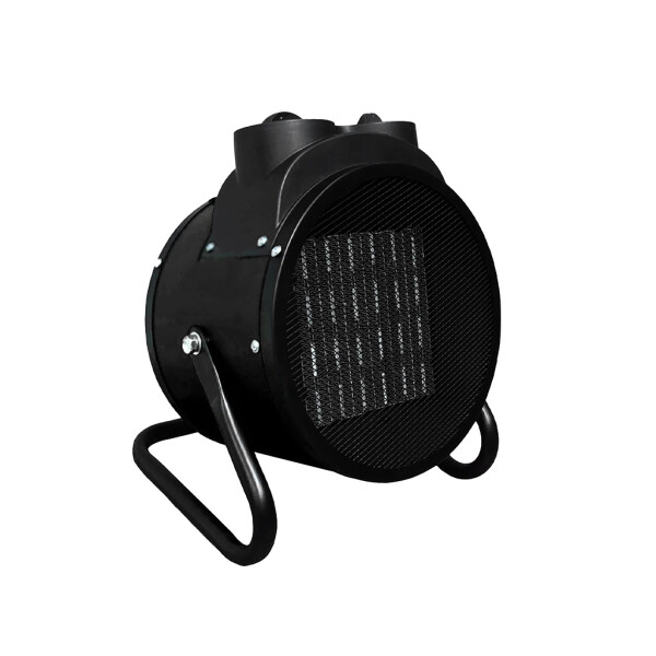 Caloventilador Cañon 2000W Eléctrico Potente 3 Modos Estufa Variante Color Negro