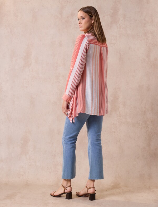 Camisa MULTI/ANARANJADO
