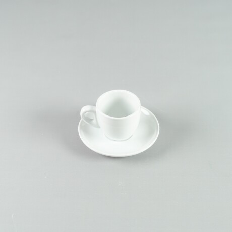 Taza de Café 90ml c/ Plato 11,5 cm Blanco Choosing Taza de Café 90ml c/ Plato 11,5 cm Blanco Choosing