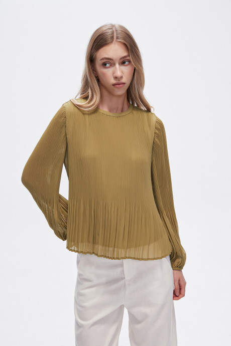 Blusa Glame Verde Oliva