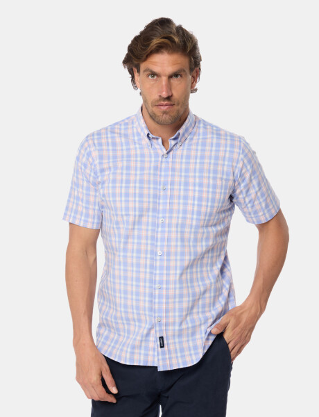 CAMISA SPORT A CUADROS Piedra