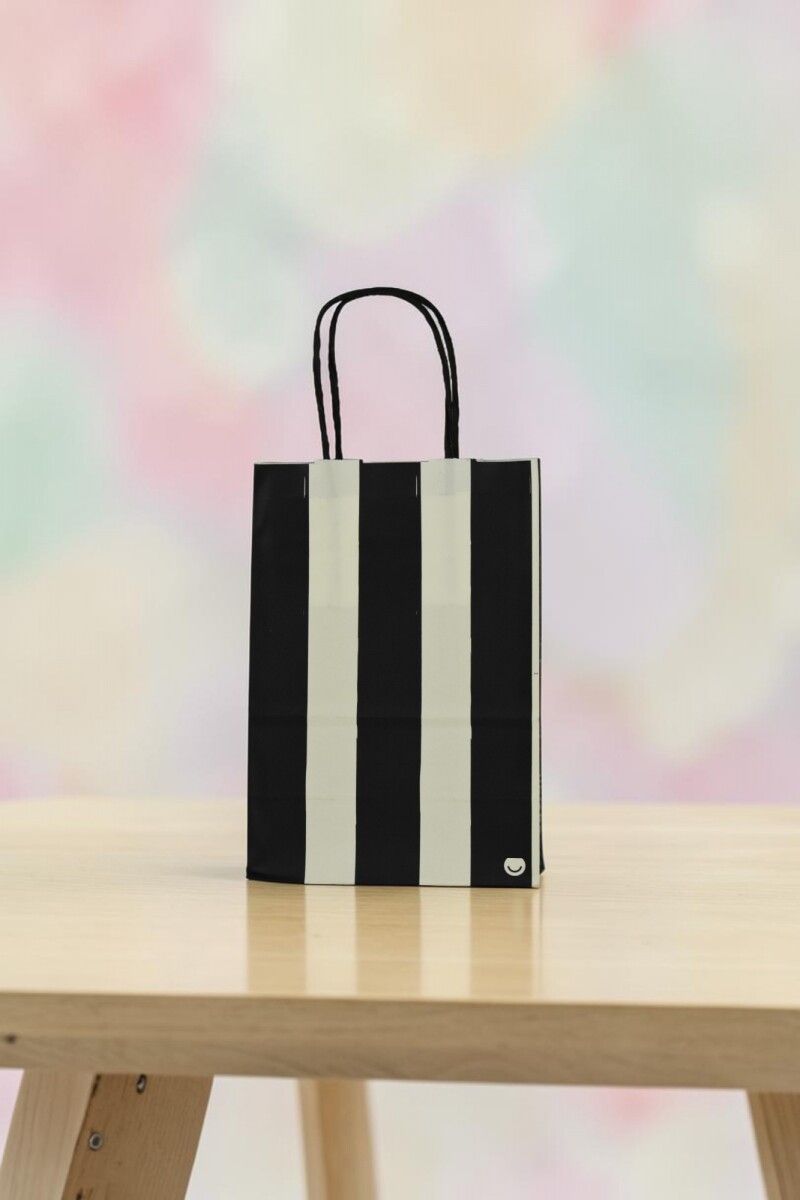 Bolsa 14x08x20 cm - ESTILO BARRAS 