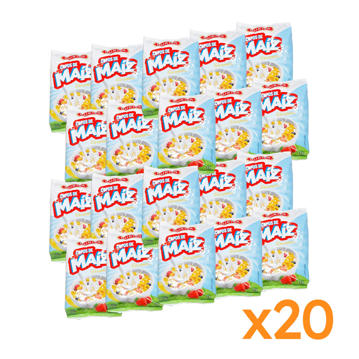 CEREAL DUKITA 150 GRS CEREAL NATURAL (ORIGINAL) - Funda x20 Unidades 