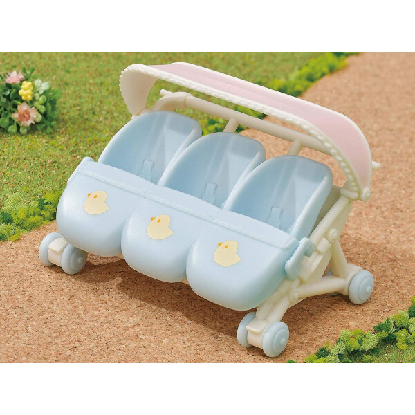 Sylvanian Families Carrito De Trillizos Infantil Niños Sylvanian Families Carrito De Trillizos Infantil Niños